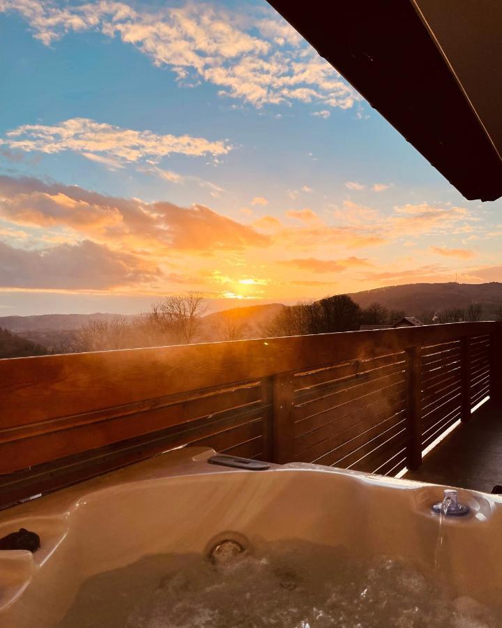 Private Spa Lodge Odenwald Lindenfels Esterno foto